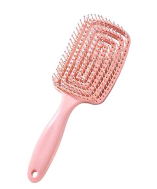 Household Hollow Rib Hair Massage Comb Multifunctional Fluffing Comb For Volumizing The Crown