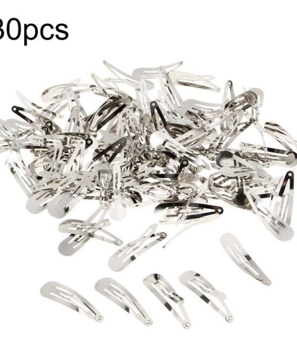 30pcs Metal Hair Clip Bangs Makeup Hair Accessory Minimalist Clip