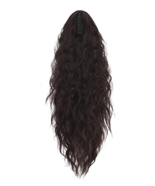 Long Bouncy Wavy Ponytail Wig With Hair Clips