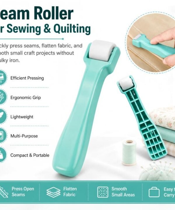 Seam Roller for Sewing and Quilting Hand Pressure Roller for Fabric Pressing DIY Crafting Tool