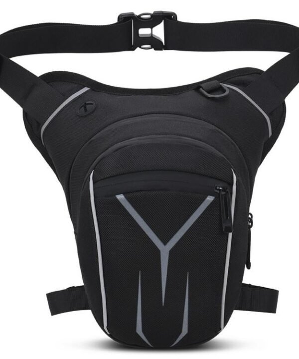 Men Waterproof Crossbody Bag Outdoor Large-Capacity Sports Waist Bag Motorcycle Riding Leg Bag