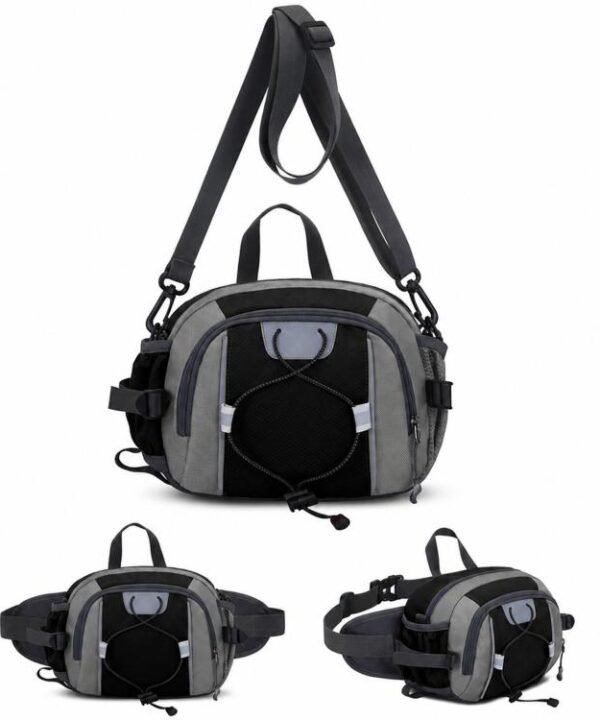 Large Capacity Sports Outdoor Hiking Waist Pack Multifunctional Waterproof Shoulder Bag