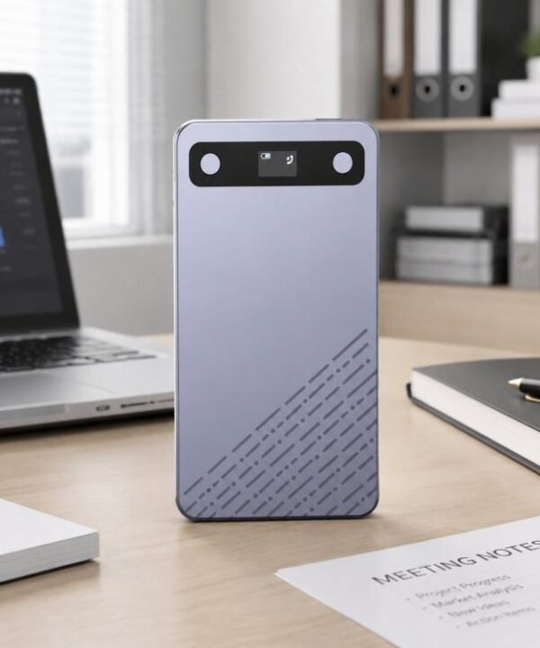 B86 Intelligent Noise-Reduction & Transcription Card-Shaped Voice Recorder, Bluetooth Magnetic AI Translator, 32GB, 64GB, No Memory Card