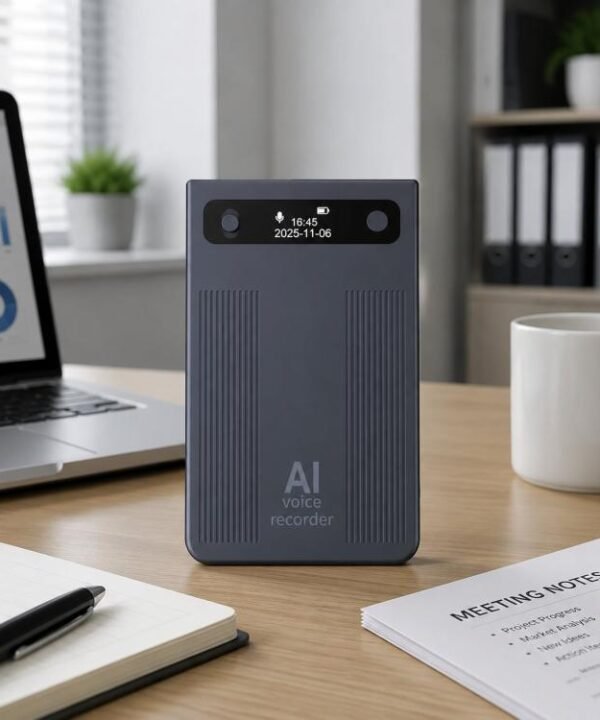 T8 Smart AI Voice Recorder For Office Meetings, Magnetic Portable Audio Recorder, 16GB, 32GB, 64GB