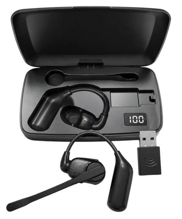 Ear-Hook Rotatable Bluetooth Earphone HD Noise Reduction Rainproof Earphone, V2