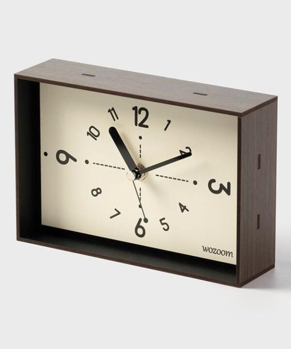 wozoom Living Room Table Clock Ornament Vintage Home Desk Clock