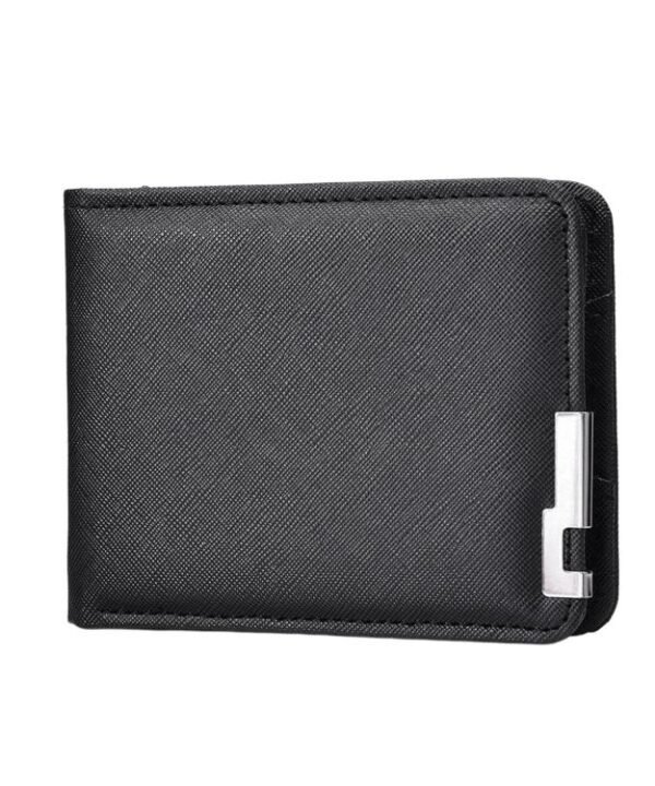 K3323 Men Short Multi-Card Slot Wallet Portable Slim & Minimalist Card Holder
