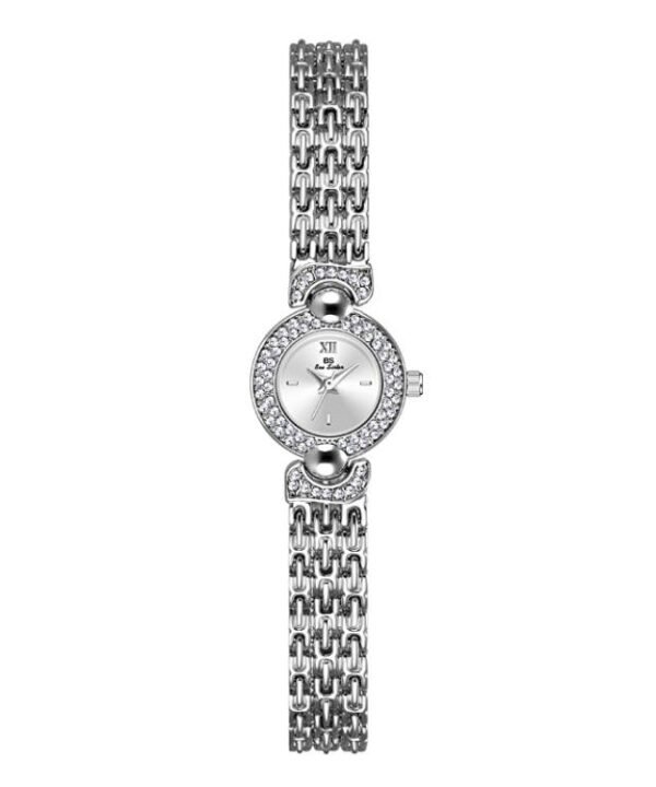 BS Bee Sister FA1841 Vintage Women Bracelet Watch Dainty Small Dial Rhinestone Quartz Dress Watch for Ladies