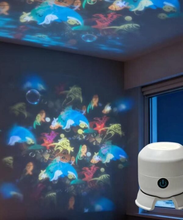 LED Projector Light 16 Patterns Rotating Stage Lamp With Adjustable Base, Rechargeable+Touch Switch Ocean Series, Plug-in Ocean Series, Rechargeable+Touch Switch Snowflake Series, Plug-in Snowflake Series, Rechargeable+Touch Switch Christmas Series...
