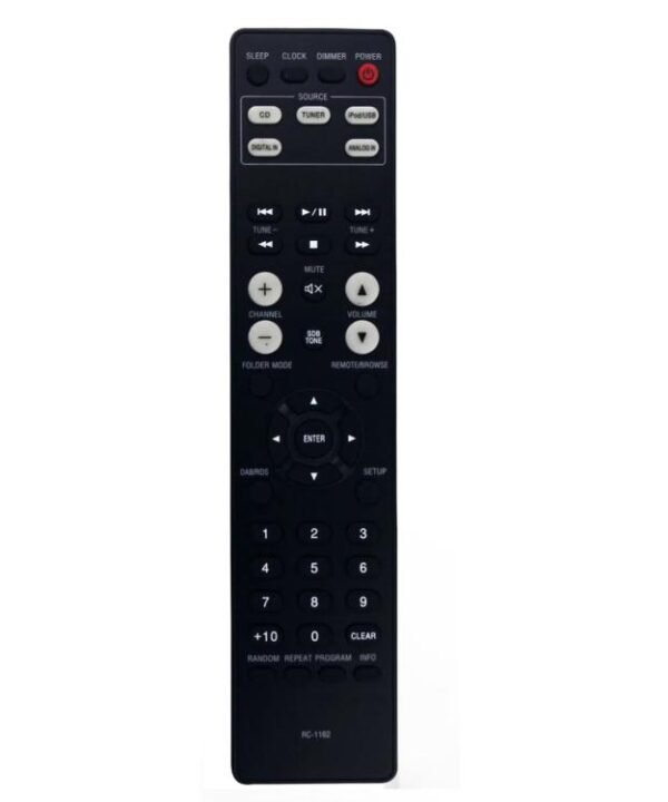 Replacement Remote Control For Denon AV Receiver Audio Video Controller, RC-1162, RC-1167, RC-1216, RC-1218, RC-1227, RC-1228, RC-1234