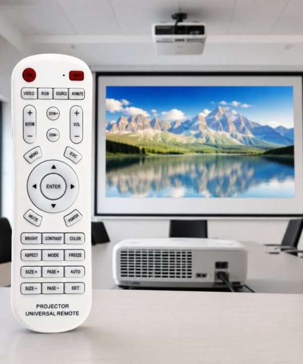 Universal Projector Remote Control Replacement Compatible with Epson BenQ Optoma Acer NEC