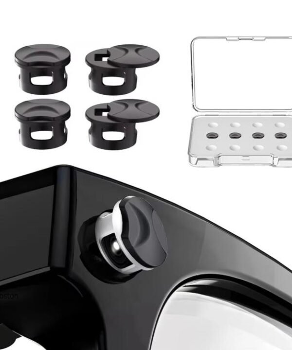 For Meta Ray-Ban Wayfarer / Skyler / Headliner 4pcs /Box Smart Glasses Privacy LED Light Cover Cap