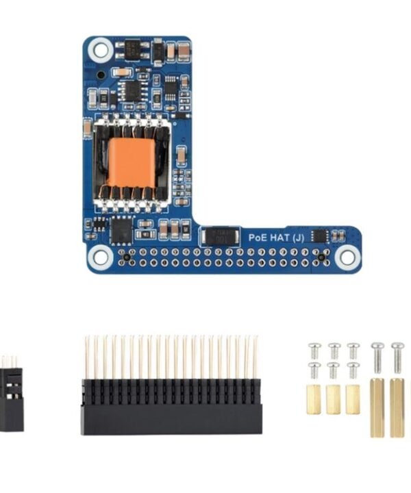 Waveshare 5/CM5 Dedicated PoE(+) Expansion Board For Raspberry Pi, 34611, 34612+ Case