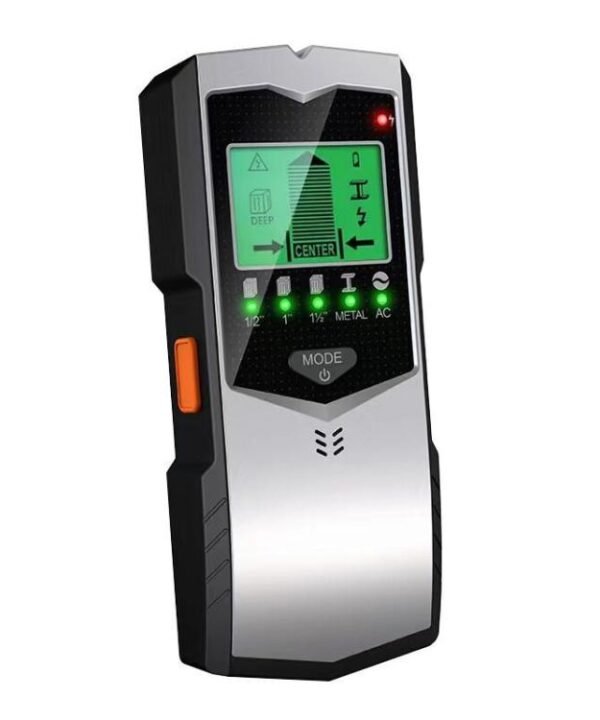 5-In-1 Electronic Stud Finder Wall Scanner Digital Sensor Detector For Wood Stud, Metal & Live AC Wire SH401