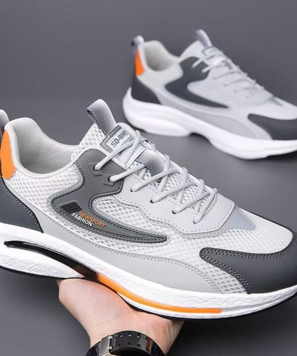 Men Breathable Mesh Casual Sports Shoes Soft Sole Versatile Running Sneakers, 39, 40, 41, 42, 43, 44