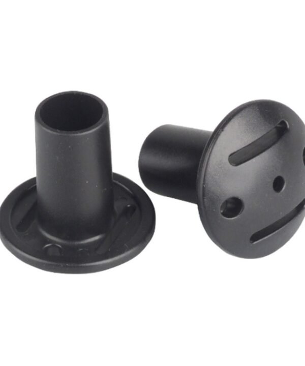 2 PCS Anti-puncture Plug Cap Alpenstock Support Bar Protective Case Anti-burst Tent Pole Plastic Helmet