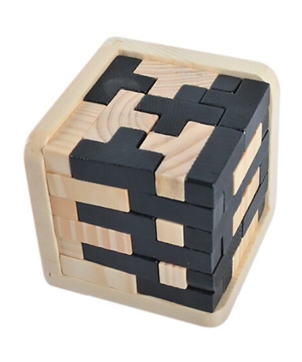 Creative 3D Puzzle Luban Interlocking Wooden Toys