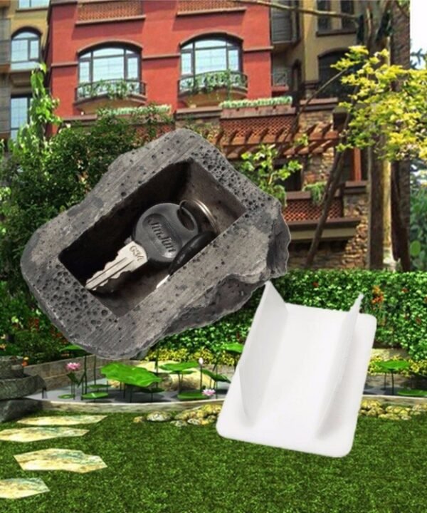 Creative Stone Insurance Key Storage Box Home Key Anti-lost Hidden Collection Key
