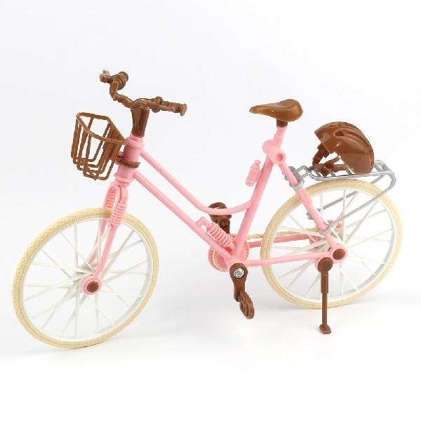 3 PCS Dollhouse Beautiful and Stylish Detachable Children Toy Bicycles, 3 PCS Bicycles