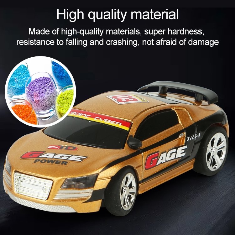 Coke Can Mini RC Car Radio Remote Control Micro Racing Car, Green+White, Black, Green, Red, Blue, Yellow, Gold, Black+Orange - Image 6