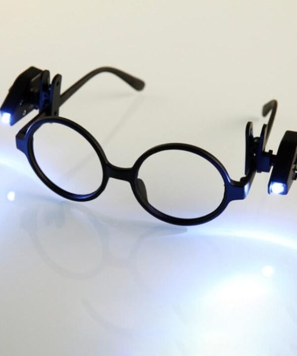 Mini LED Flashlight Adjustable Eyeglass Clip Light Reading Ligh