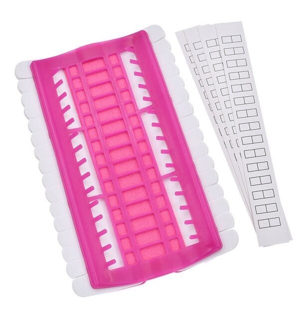 Cross Stitch Embroidery Special Tool 30 Hole Cable Arranger Threader Needle Box Pin Winder