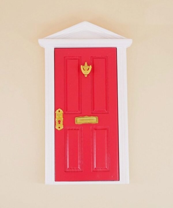 1:12 Doll House Miniature Fairy Tale Door Playing House Toy