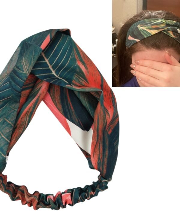 Summer Bohemian Style Hairbands Headbands For Women Retro Cross Knot Turban