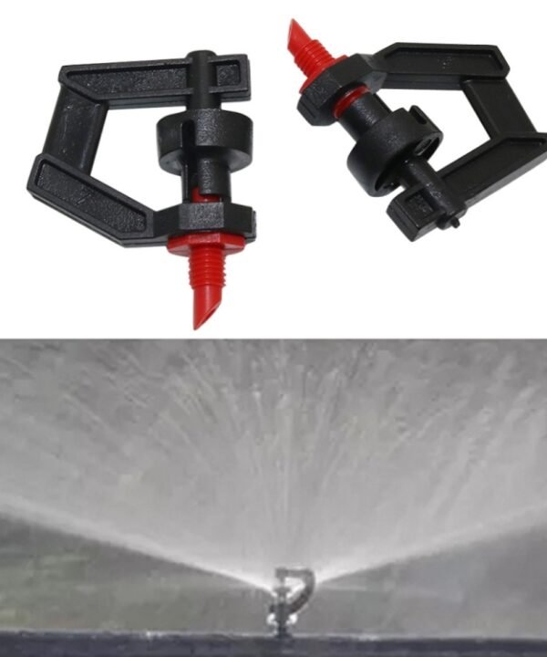 10 PCS Micro-Drip Irrigation Accessories Selling 360 Degree Rotating Sprinkler Threaded Interface