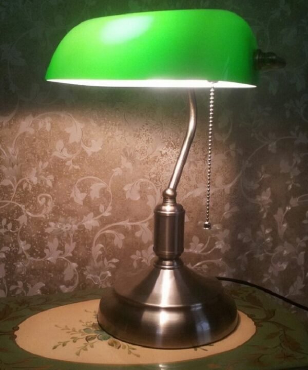 Creative Retro Nostalgic Office Study Bedside LED Table Lamp without Bulb