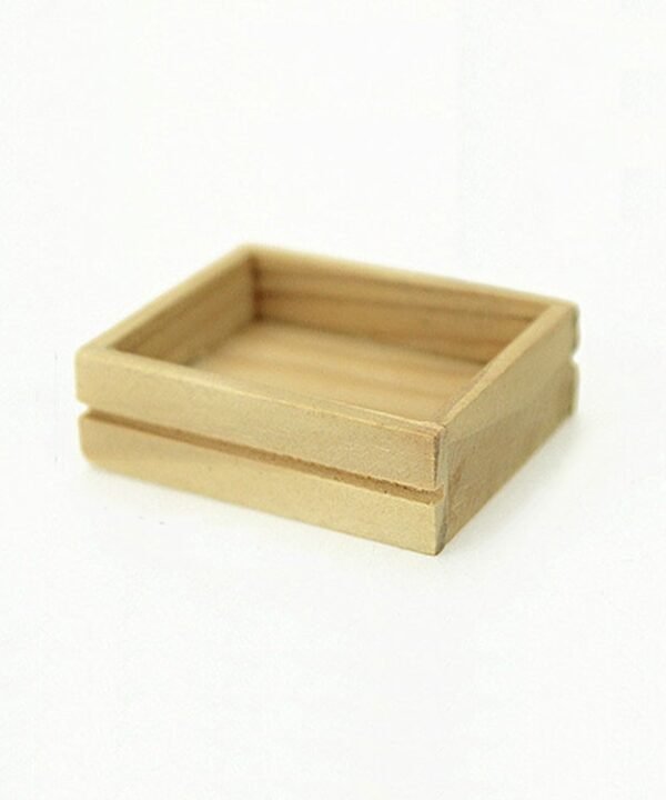 3 PCS Toy House Accessories Mini Wooden Box, Wooden Box