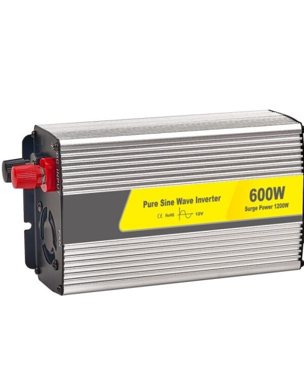 SUVPR DY-LG600S 600W DC 24V to AC 220V Pure Sine Wave Car Power Inverter with Universal Power Socket, 600W DC 12V, 600W DC 24V