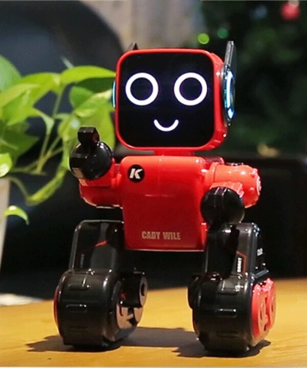 JJR/C R4 Cady Wile 2.4GHz Intelligent Remote Control Robo-advisor Money Management Robots Toy with Colorful LED Light, Remote Control Distance: 15m, Age Range: 8 Years Old Above , R4