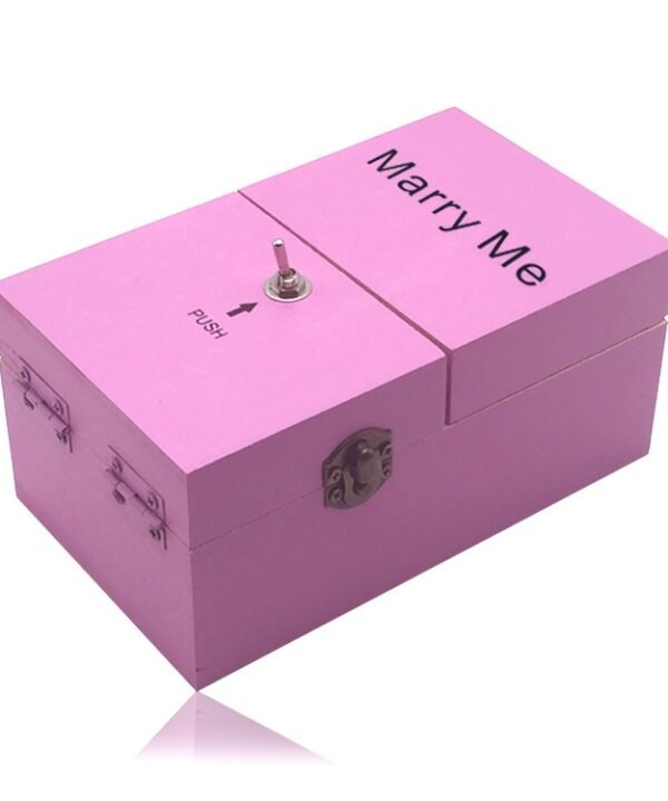Creative Funny Present Marry Me Novel Wooden Anti-stress Toy, Marry Me