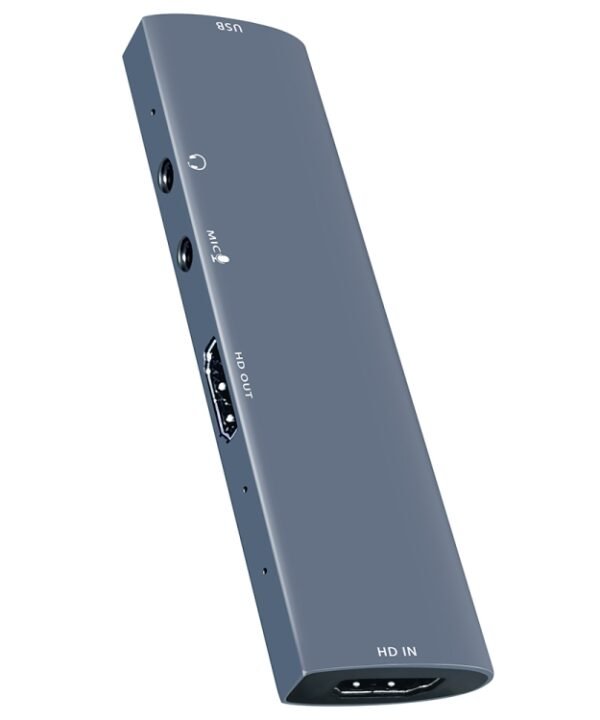 Z46 HDMI + Mic + Audio + USB Video Capture Card with Loop