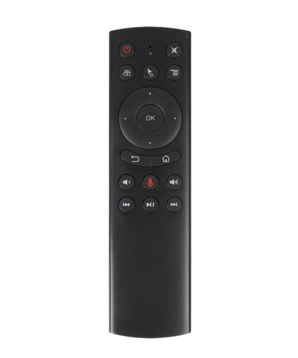 G20S 2.4G Air Mouse Remote Control with Fidelity Voice Input & IR Learning & 6-axis Gyroscope for PC & Android TV Box & Laptop & Projector