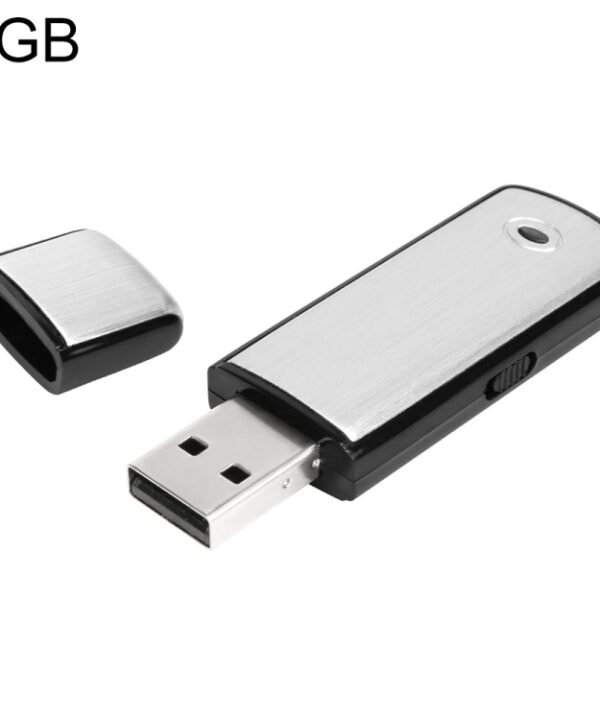 SK858 8GB Rechargeable Portable U-Disk Meeting Voice Recorder, 8GB
