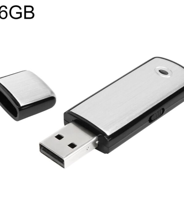 SK858 16GB Rechargeable Portable U-Disk Meeting Voice Recorder, 16GB