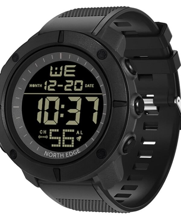 TANK North Edge Men Fashion Professional Military Army Outdoor Sport Waterproof Running Swimming Smart Digital Watch, TANK North Edge