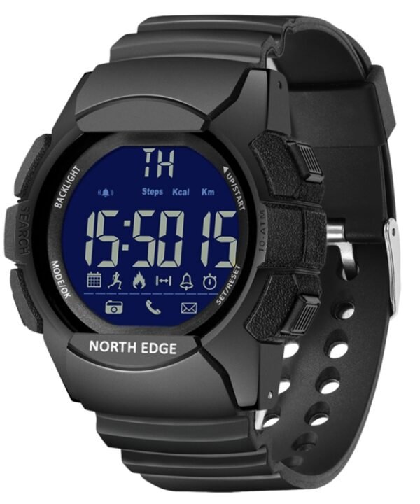 NORTH EDGE AK Bluetooth Multi-function Smart Watch with LED Backlit, Support Incoming Call Reminder, Smart Stopwatch, Information Reminder