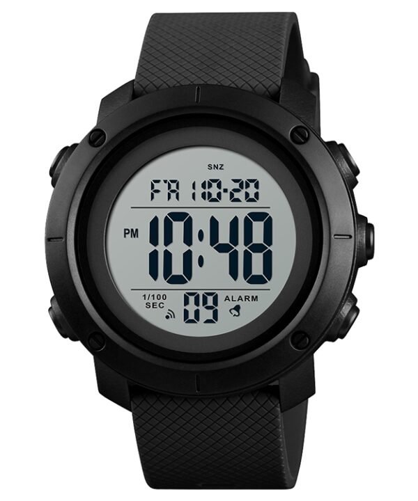 SKMEI 1426 Multifunctional Outdoor Fashion Noctilucent Waterproof White Machine Rubber Ring Digital Watch, White Machine Rubber Ring, 1426 White Machine Rubber Ring