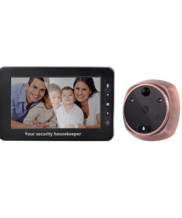 M4300A 4.3 inch Display Screen 3.0MP Camera Video Smart Doorbell, Support TF Card (32GB Max) & Motion Detection & Infrared Night Vision