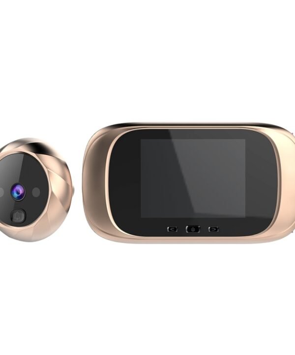 DD1 Smart Electronic Cat Eye Camera Doorbell with 2.8 inch LCD Screen, Support Infrared Night Vision