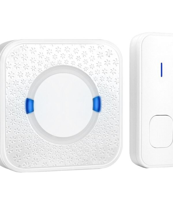 P6-B 110dB Wireless IP55 Waterproof Low Power Consumption WiFi Doorbell Receiver, 53 Music Options, Receiver Distance: 300m