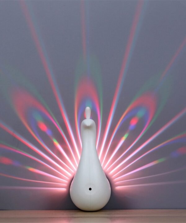 5V USB Powered Peacock LED Night Light