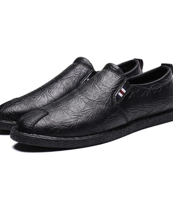 Casual Breathable Round Head Leather Shoes for Men, 39, 40, 41, 42, 43, 44