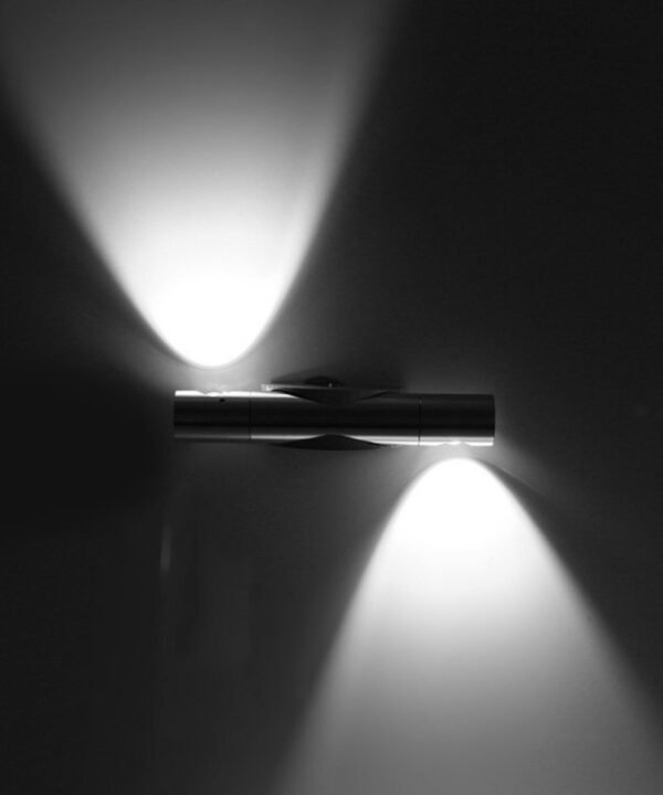 6W 360 Degrees Rotation Wall Lamp LED Nightlight, AC 110-240V