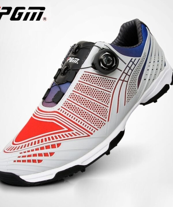 PGM Golf Knob Buckle Lace Sneakers Outdoor Sport Non-slip Shoes for Men, 39, 40, 41, 42, 43, 44, 45