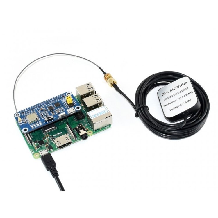 Waveshare L76X Multi-GNSS HAT for Raspberry Pi, GPS, BDS, QZSS - Image 8