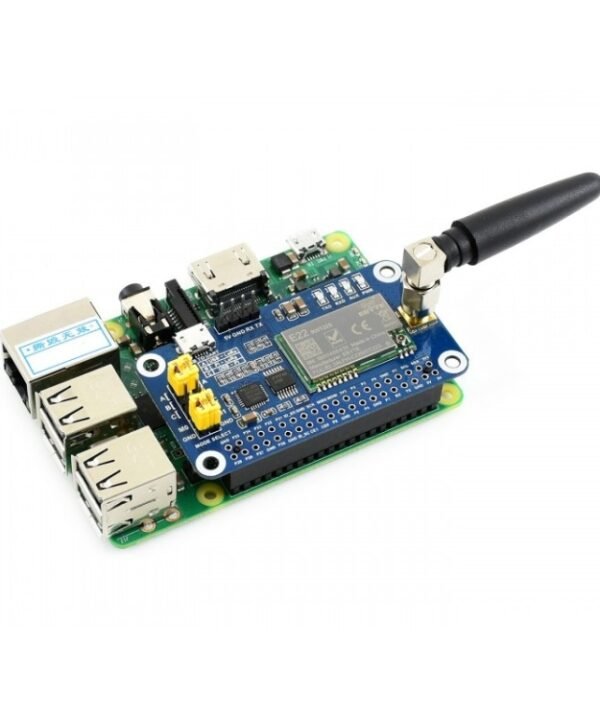 Waveshare SX1262 LoRa HAT 868MHz Frequency Band for Raspberry Pi, Applicable for Europe / Asia / Africa